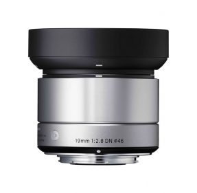 Sigma NEX 19mm F/2.8 zilver ART DN voor Sony NEX