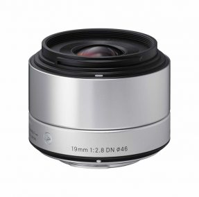 Sigma NEX 19mm F/2.8 zilver ART DN voor Sony NEX