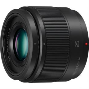 PANASONIC MFT 25MM F/1.7 ZWART VOOR LUMIX G